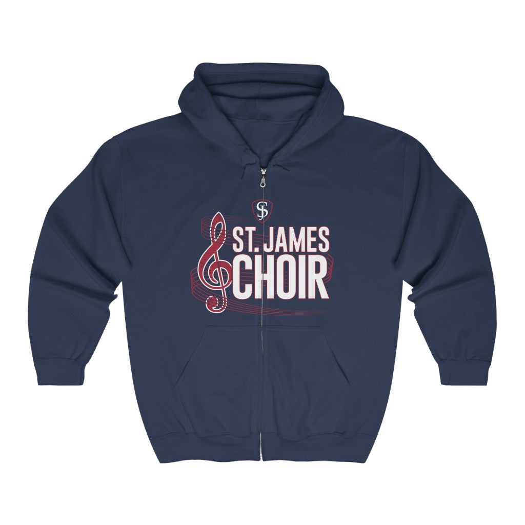 SJA Choir Unisex Heavy Blend™ Full Zip Hooded Sweatshirt