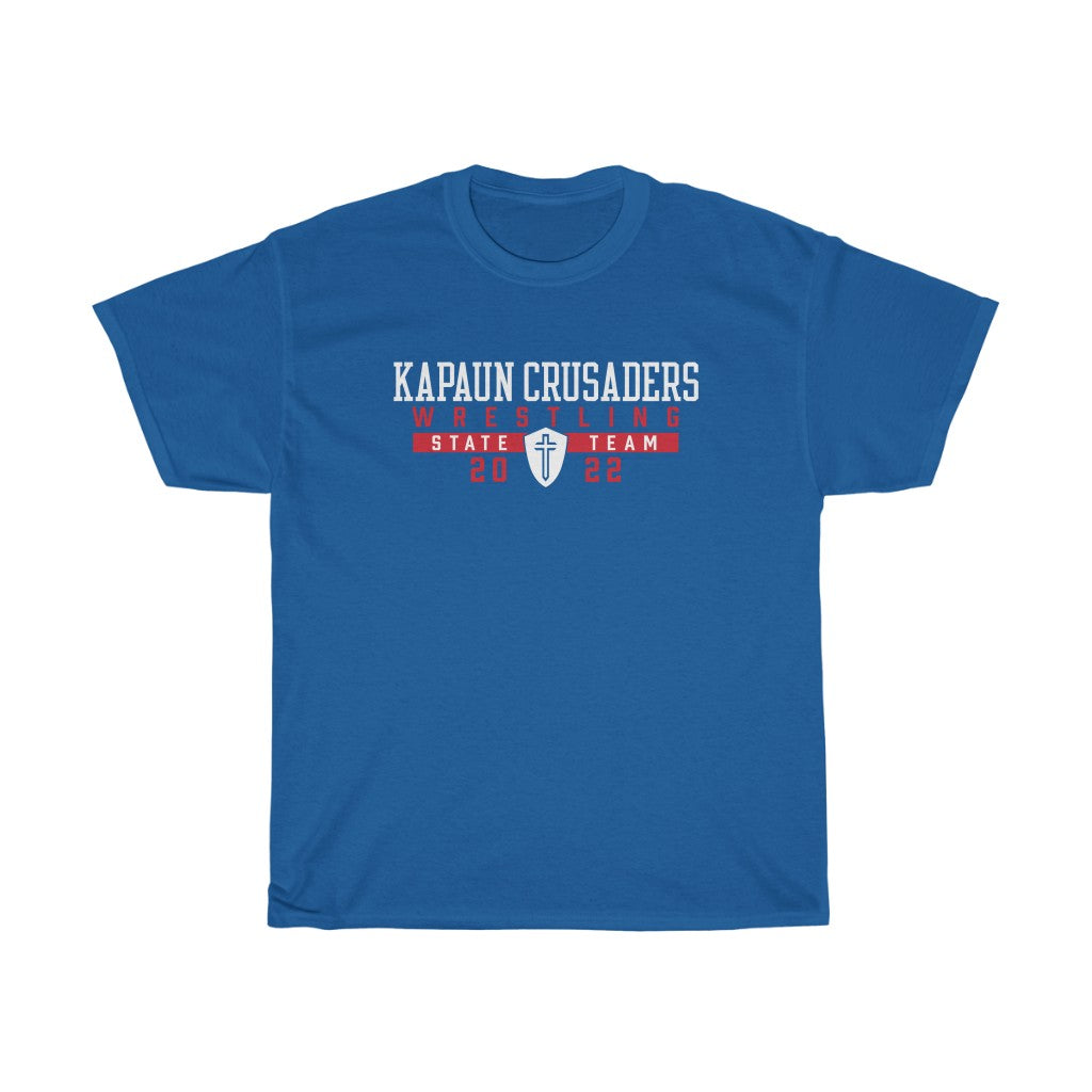 Kapaun State Wrestling 2022 Front Only Tee