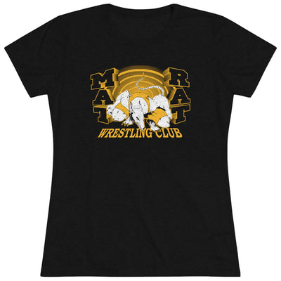 Mat Rat Wrestling Womens Triblend Tee