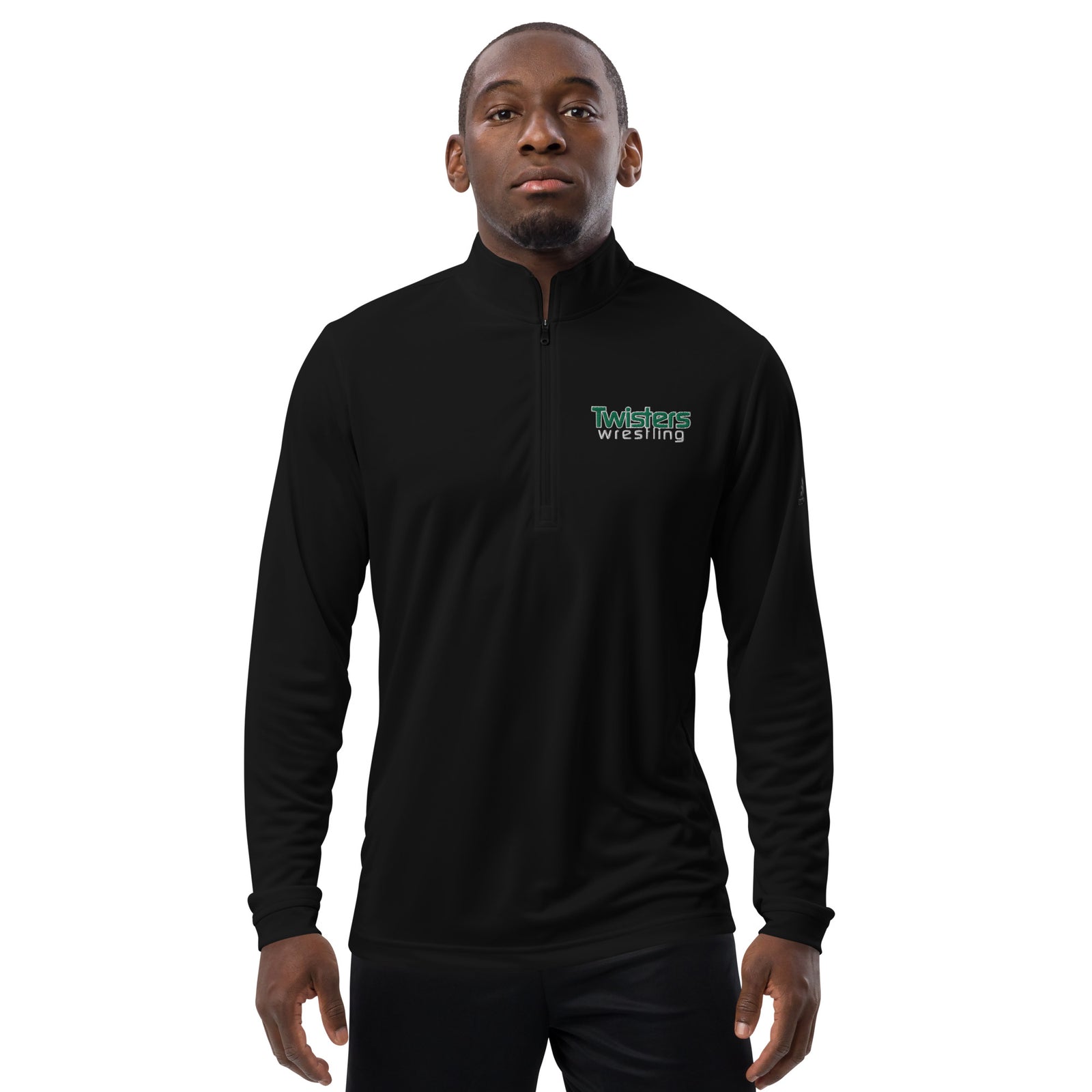 Linn County Twisters Adidas Quarter zip pullover