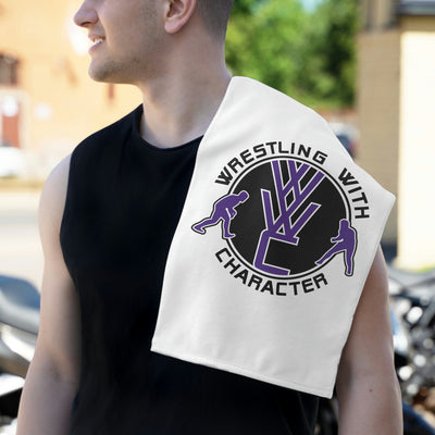 Wrestling With Character  Rally Towel