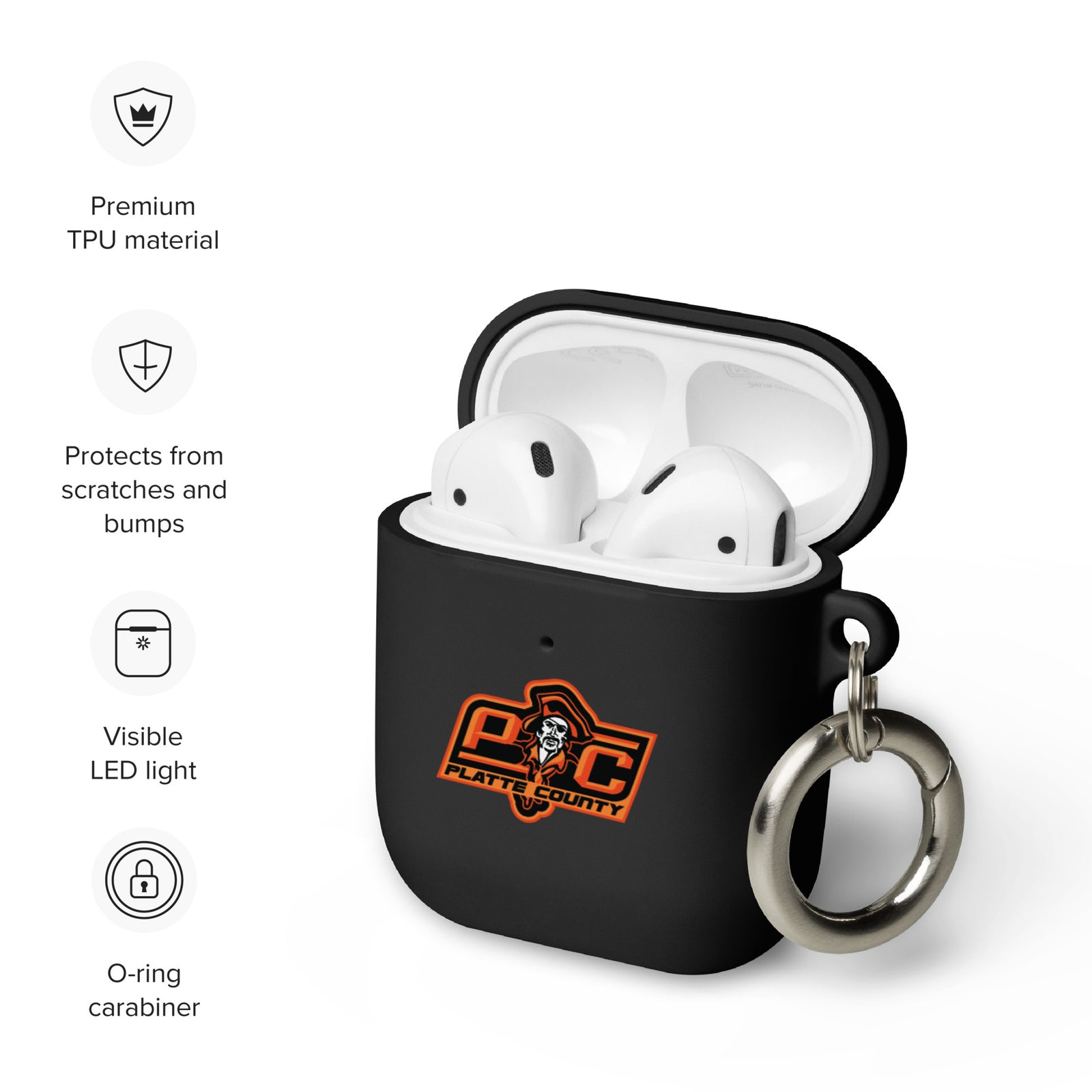 Platte County AirPods case