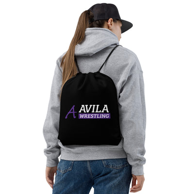 Avila University All-Over Print Drawstring Bag