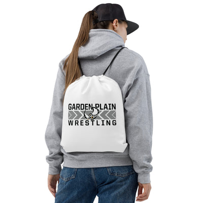 Garden Plain High School Wrestling All-Over Print Drawstring Bag