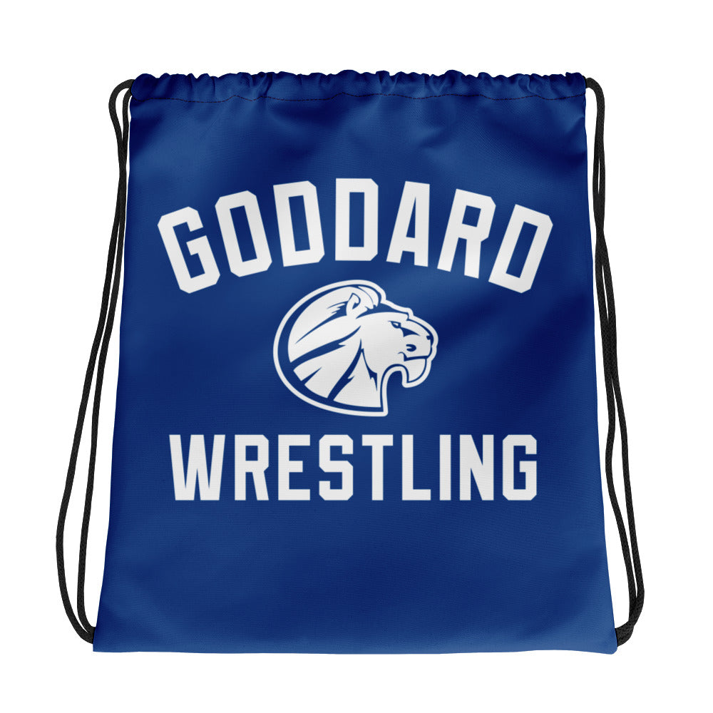 Goddard HS Wrestling Drawstring bag
