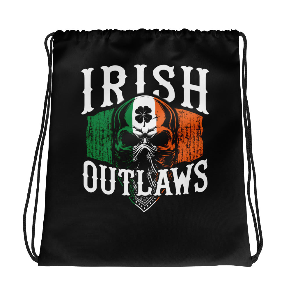 Irish Outlaws Drawstring Bag