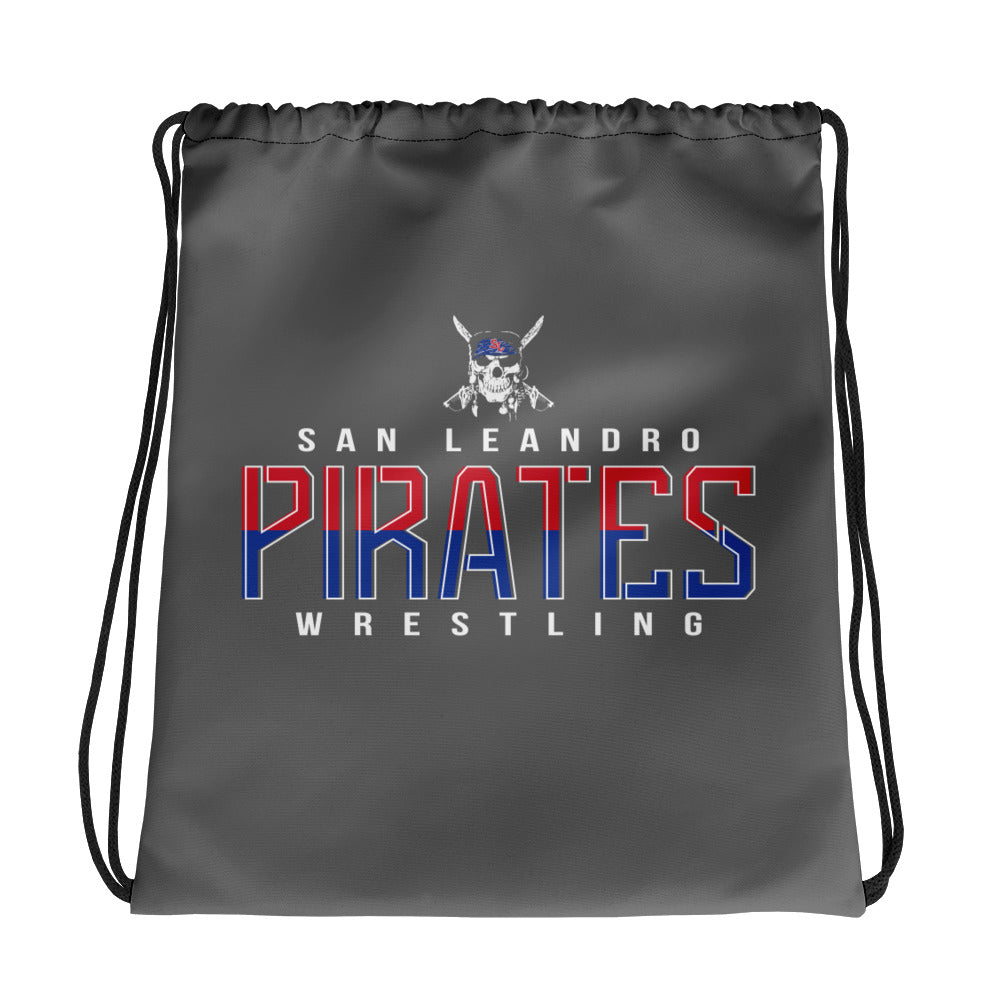 San Leandro Pirates Drawstring bag