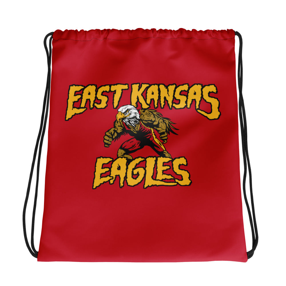 East Kansas Eagles Drawstring bag