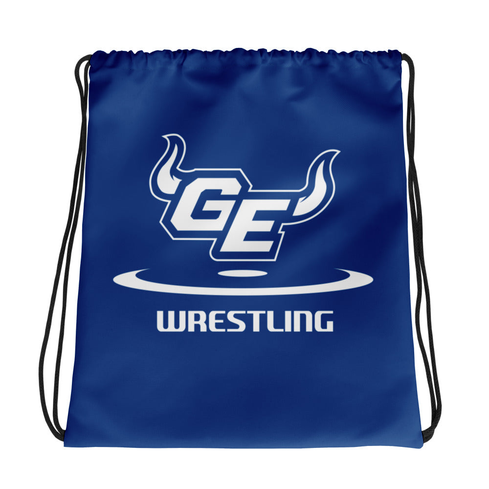Gardner Edgerton Wrestling Drawstring bag