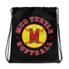 Mud Turtle Softball Drawstring bag