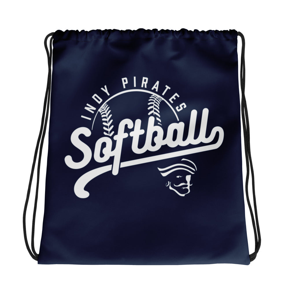 Indy Softball Drawstring bag