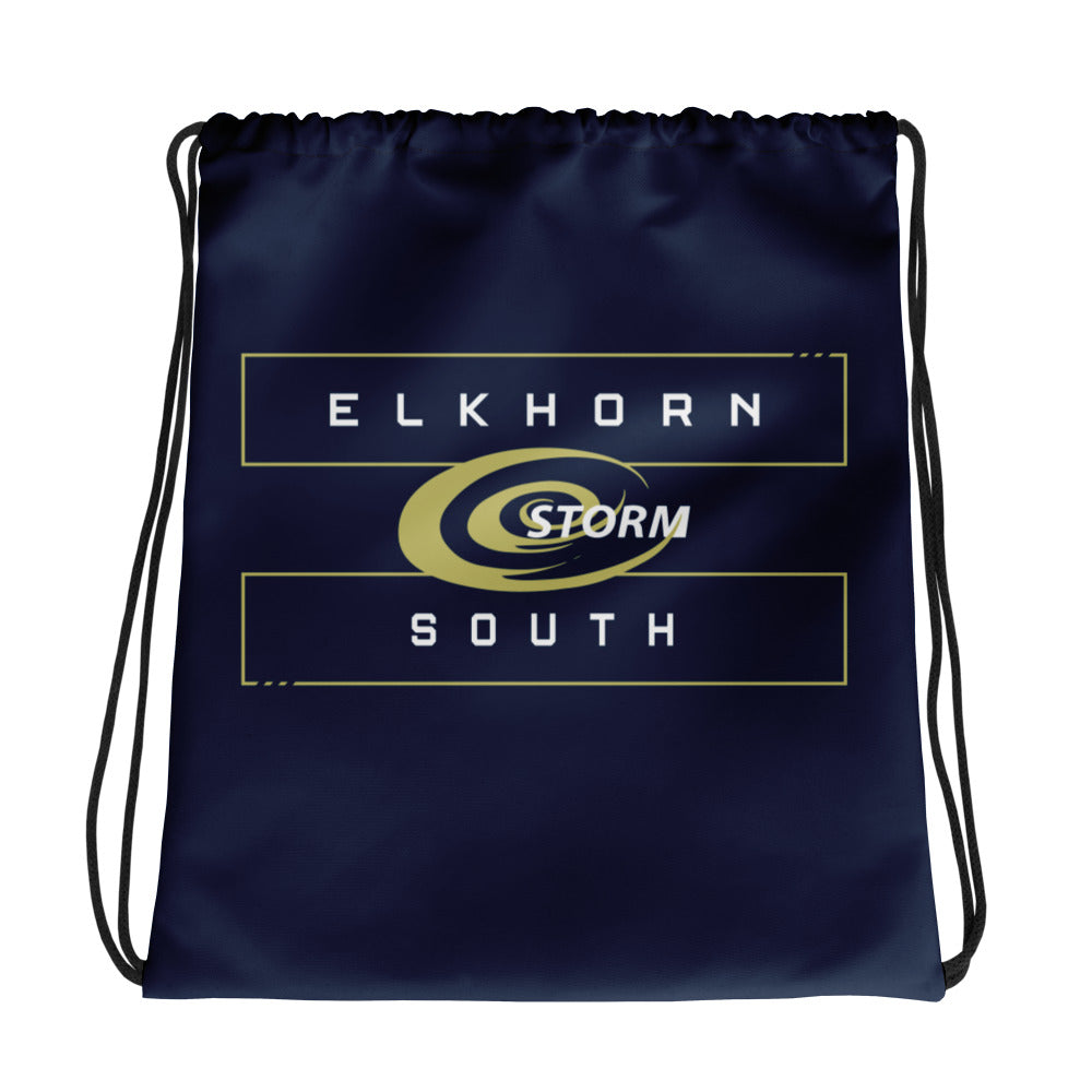 Elkhorn South Storm Drawstring bag