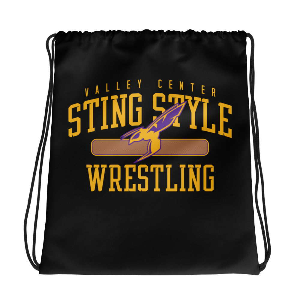 Valley Center Wrestling Club Drawstring Bag