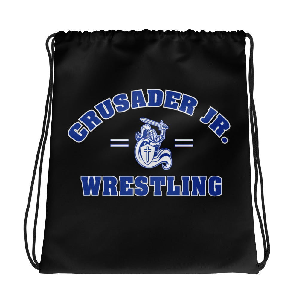 Crusader Jr. Wrestling 1 Drawstring bag