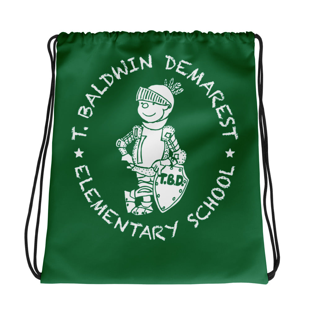 T. Baldwin Demarest Elementary School Drawstring bag