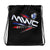 MWC Wrestling Academy 2022 Splatter Drawstring bag