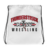 Kansas Thunderstruck Wrestling All-Over Print Drawstring Bag