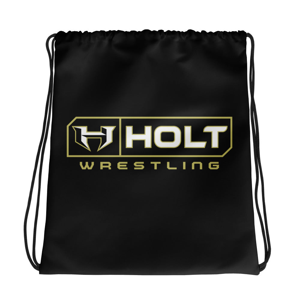 Holt Wrestling All-Over Print Drawstring Bag