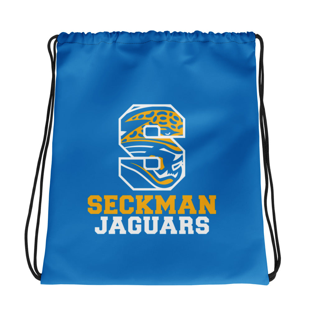 Seckman Wrestling  All-Over Print Drawstring Bag