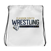 Elkhorn South Wrestling Drawstring bag