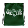 De Soto Kids Wrestling Forest All-Over Print Drawstring Bag