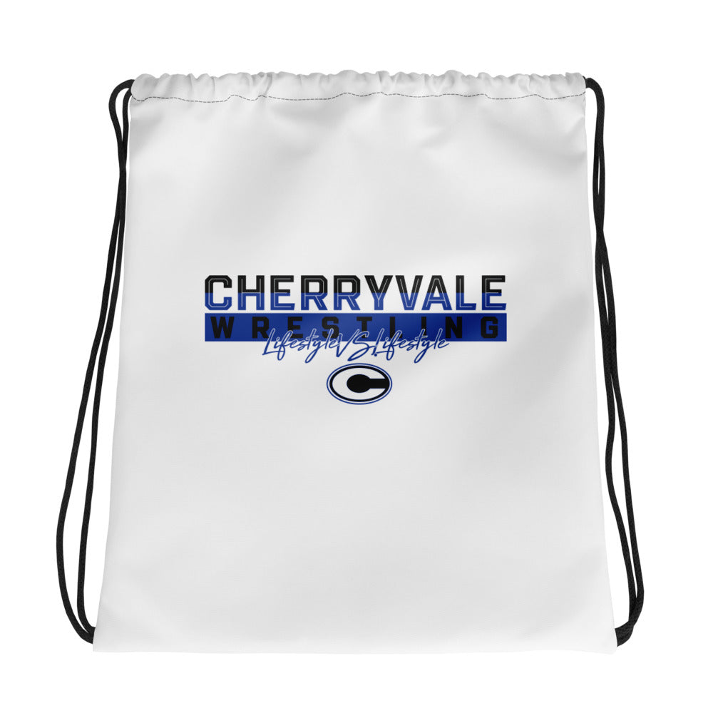Cherryvale Middle High School All-Over Print Drawstring Bag
