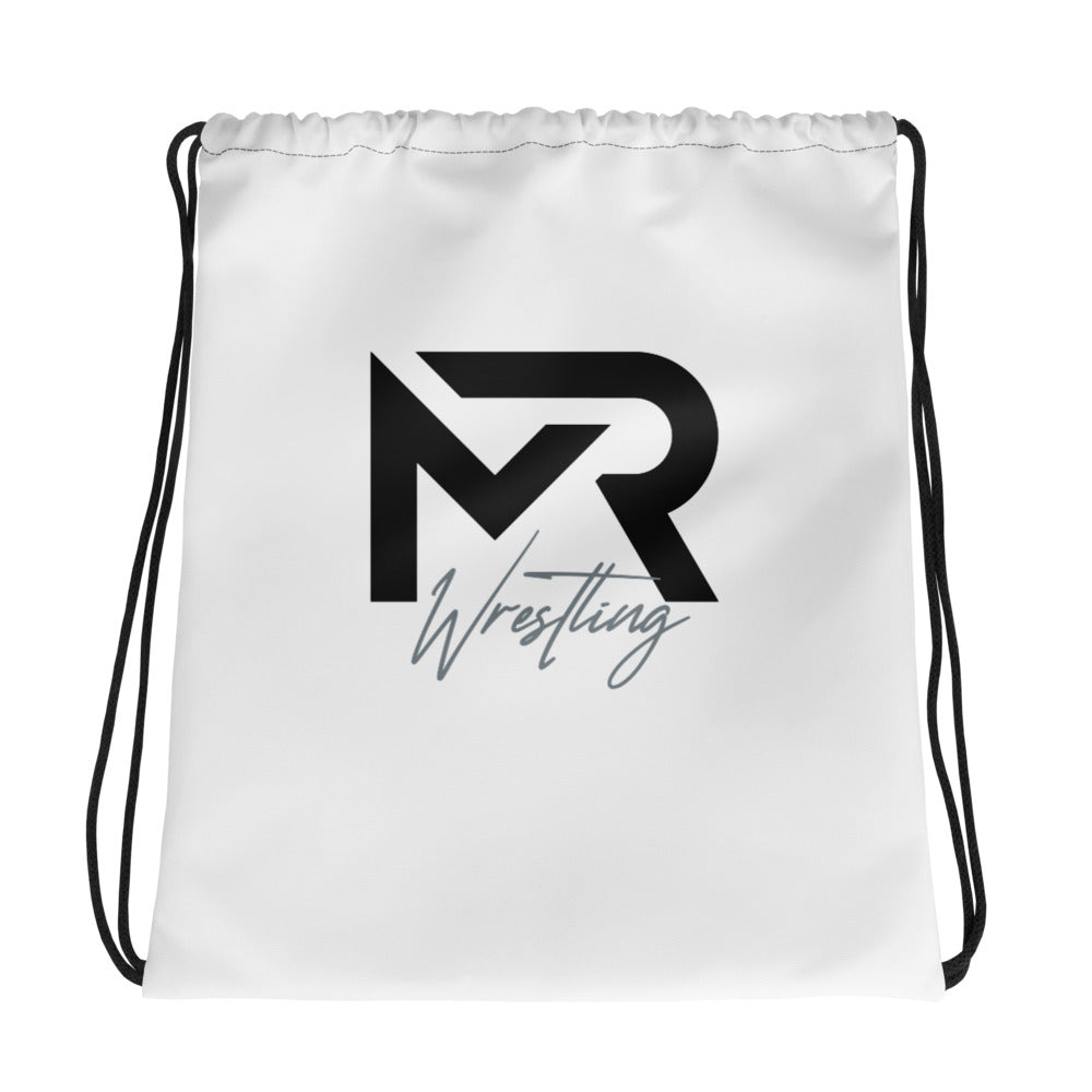 Marcus Robinson MR Wrestling All-Over Print Drawstring Bag