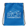 SCN Wrestling Royal All-Over Print Drawstring Bag