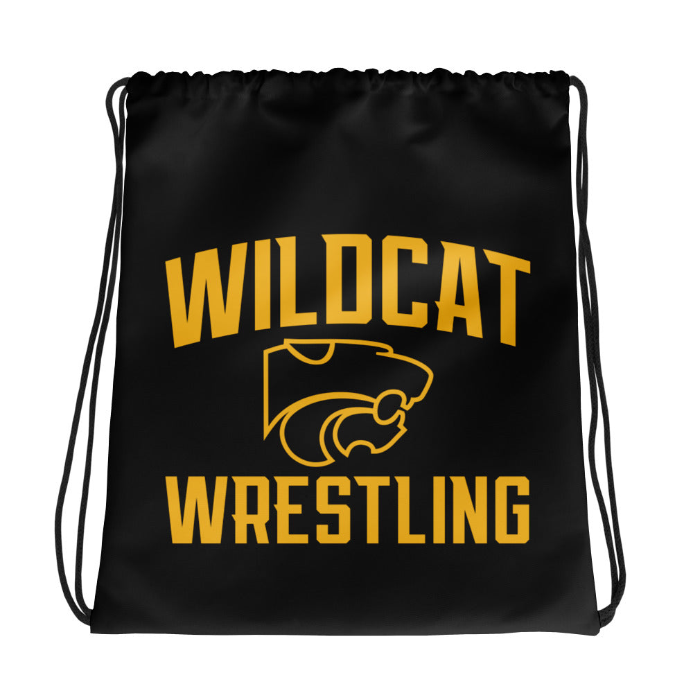 Blue Springs HS All-Over Print Drawstring Bag