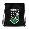 Benson Soccer All-Over Print Drawstring Bag