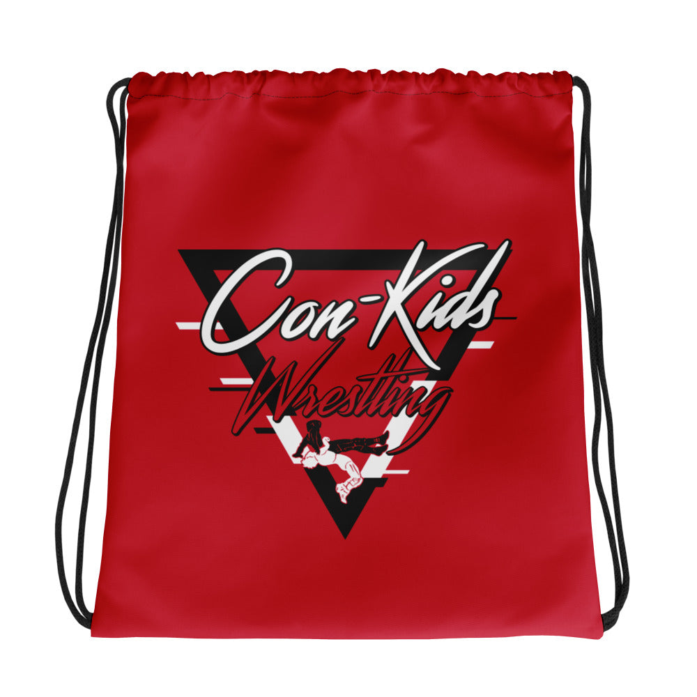 Concordia Kids Wrestling All-Over Print Drawstring Bag