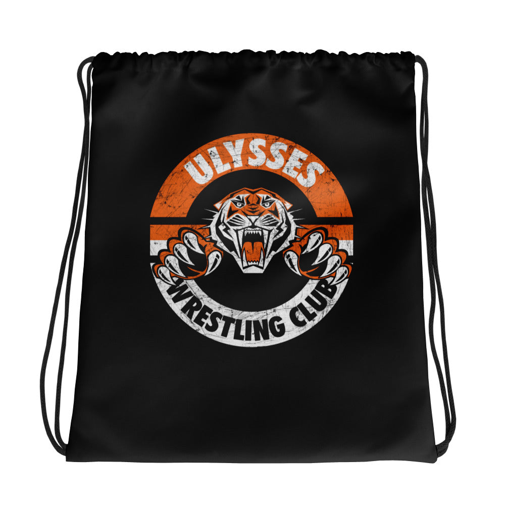 Ulysses Wrestling Club All-Over Print Drawstring Bag