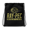 Ray Pec Wrestling All-Over Print Drawstring Bag