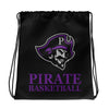 Piper Middle School Basketball All-Over Print Drawstring Bag