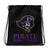 Piper Middle School Basketball All-Over Print Drawstring Bag