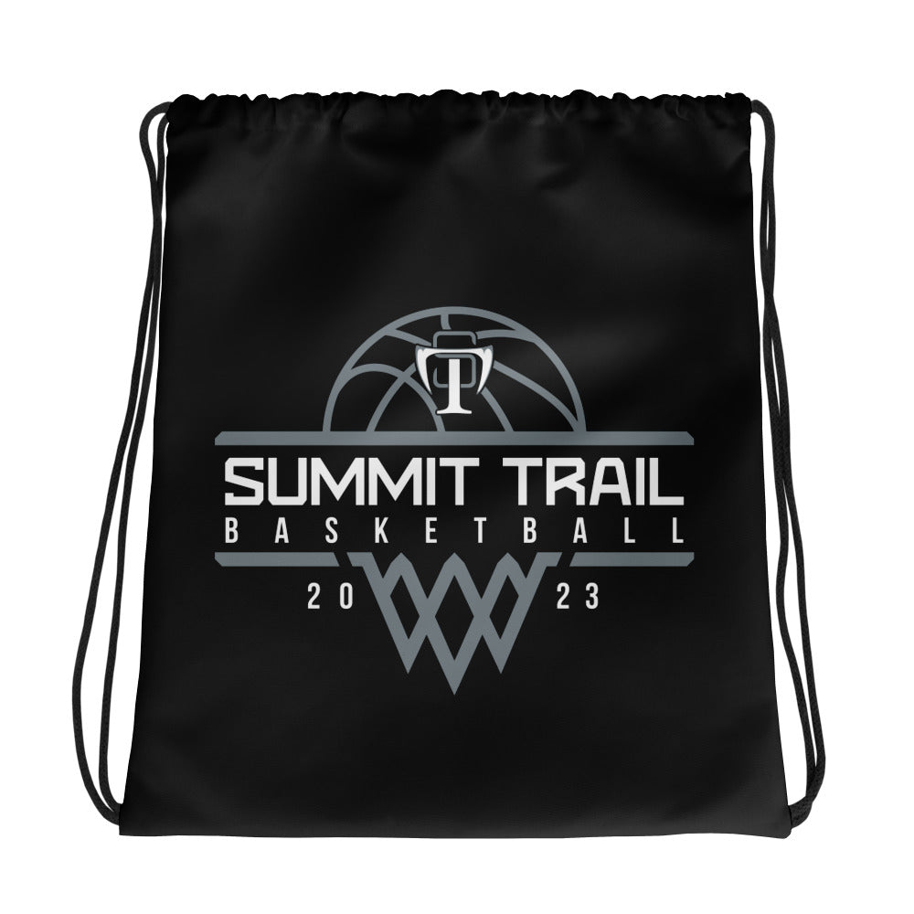 Summit Trail Middle School Basketball All-Over Print Drawstring Bag