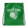 The Village School Basketball All-Over Print Drawstring Bag