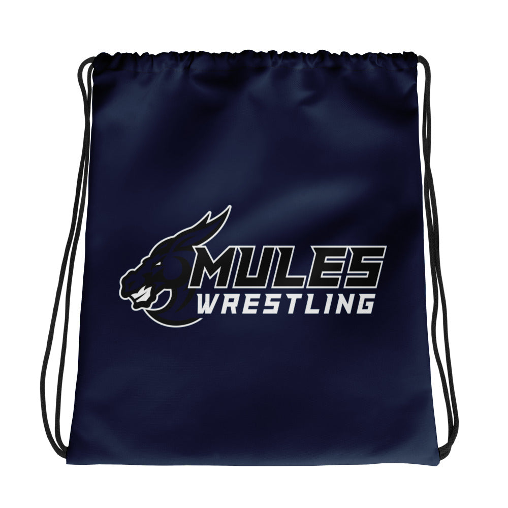 Lone Jack All-Over Print Drawstring Bag