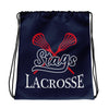 Stags Lacrosse Royal All-Over Print Drawstring Bag
