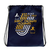 Saint Thomas Aquinas Track & Field Hurdles All-Over Print Drawstring Bag