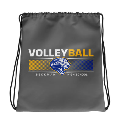 Seckman Volleyball All-Over Print Drawstring Bag