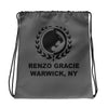 Renzo Gracie Jiu-Jitsu All-Over Print Drawstring Bag