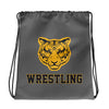 Burlington-Edison HS Wrestling Tiger  All-Over Print Drawstring Bag