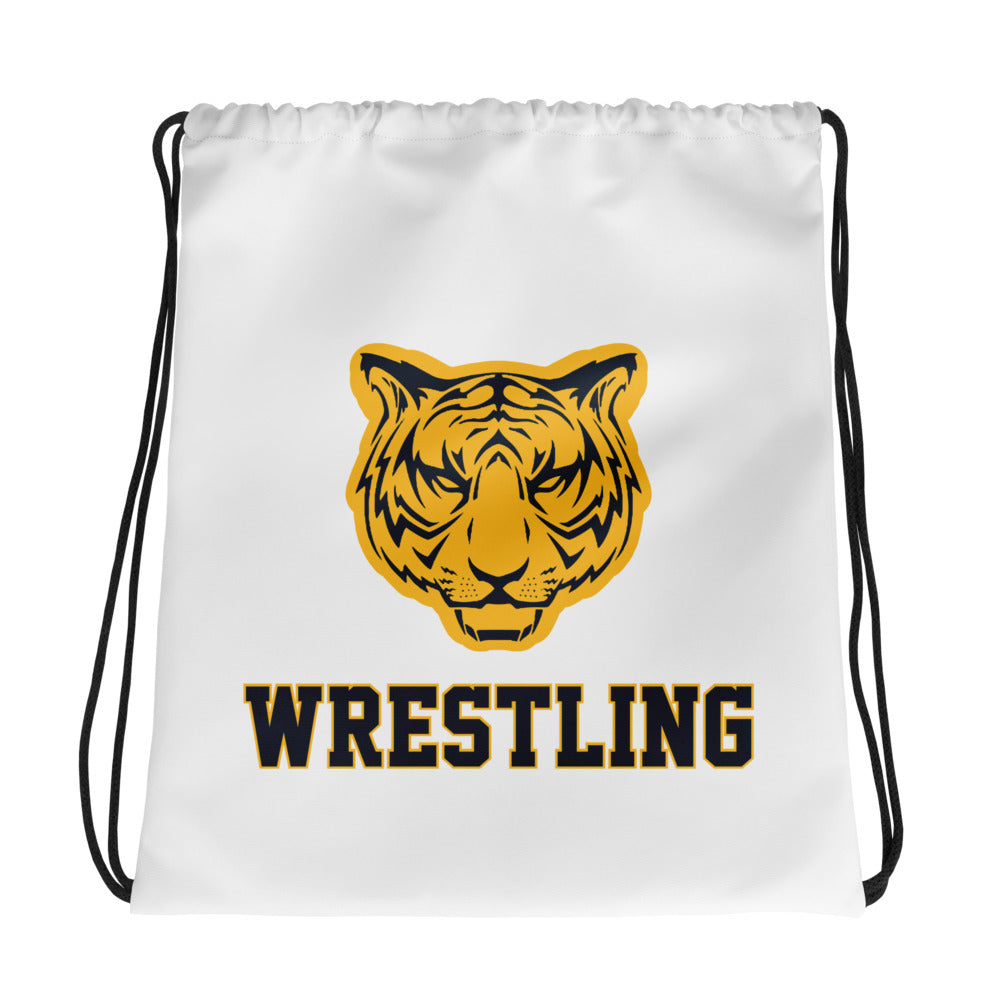 Burlington-Edison HS Wrestling Tiger  All-Over Print Flag