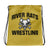 River Rats Wrestling  Gold All-Over Print Drawstring Bag