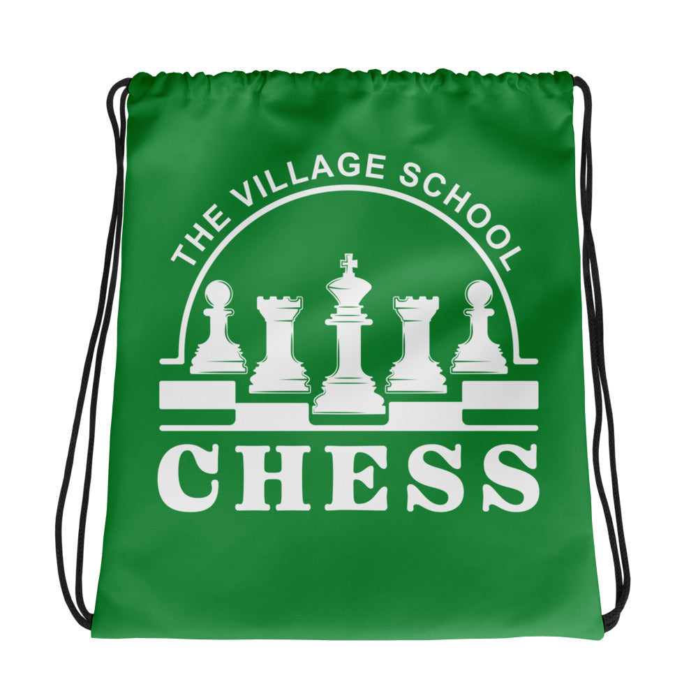 The Village School Chess Drawstring bag
