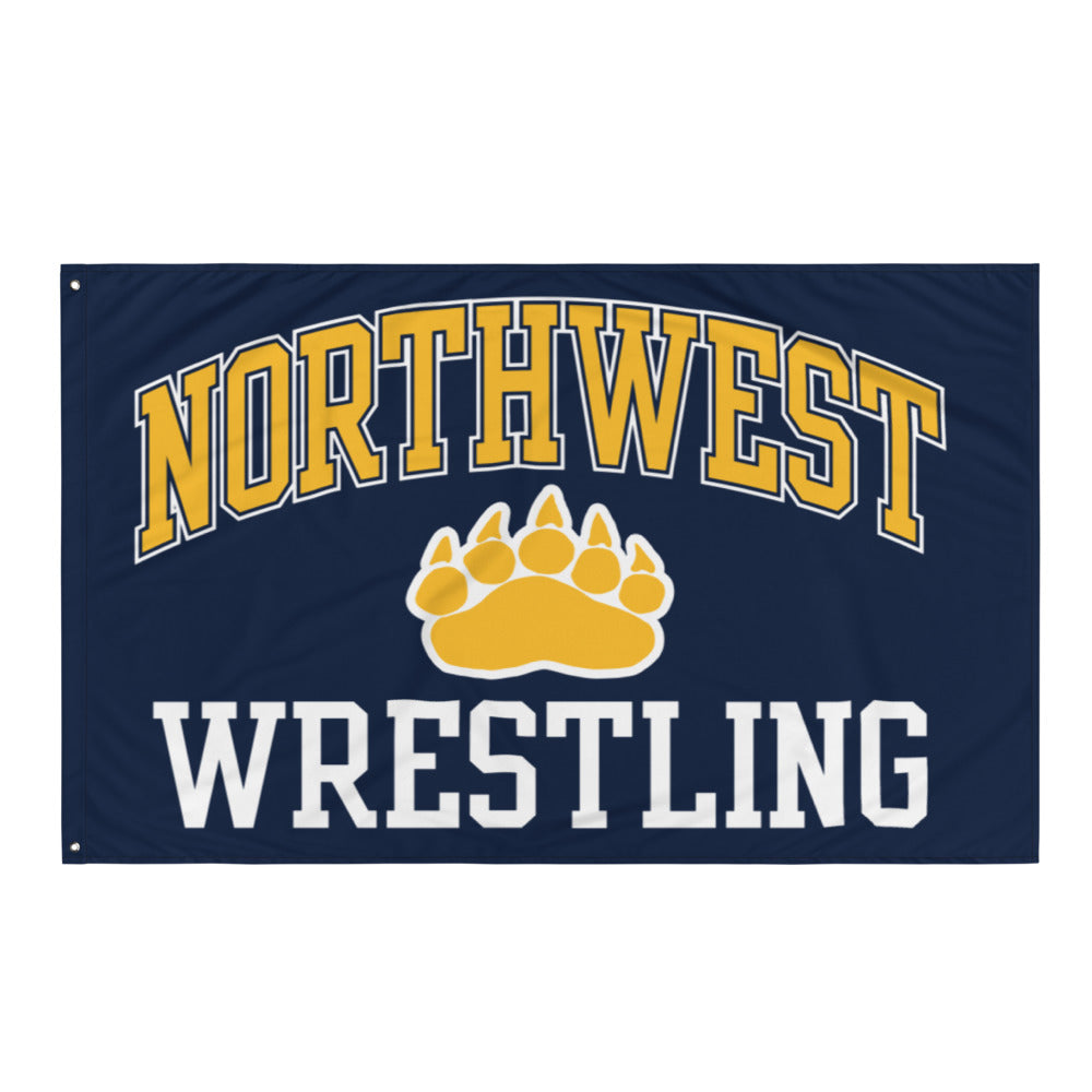 Wichita Northwest HS Wrestling Flag