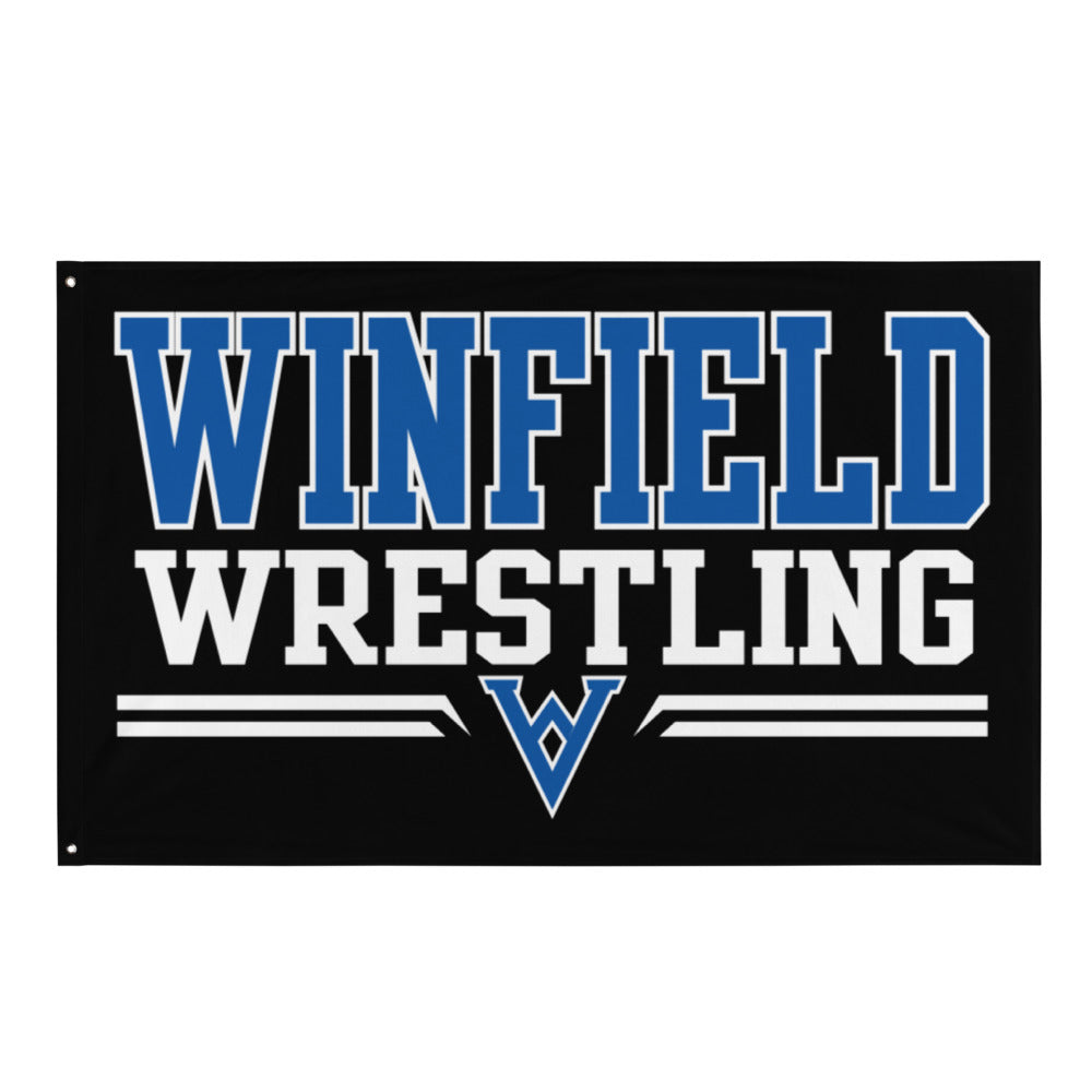 Winfield Wrestling Flag