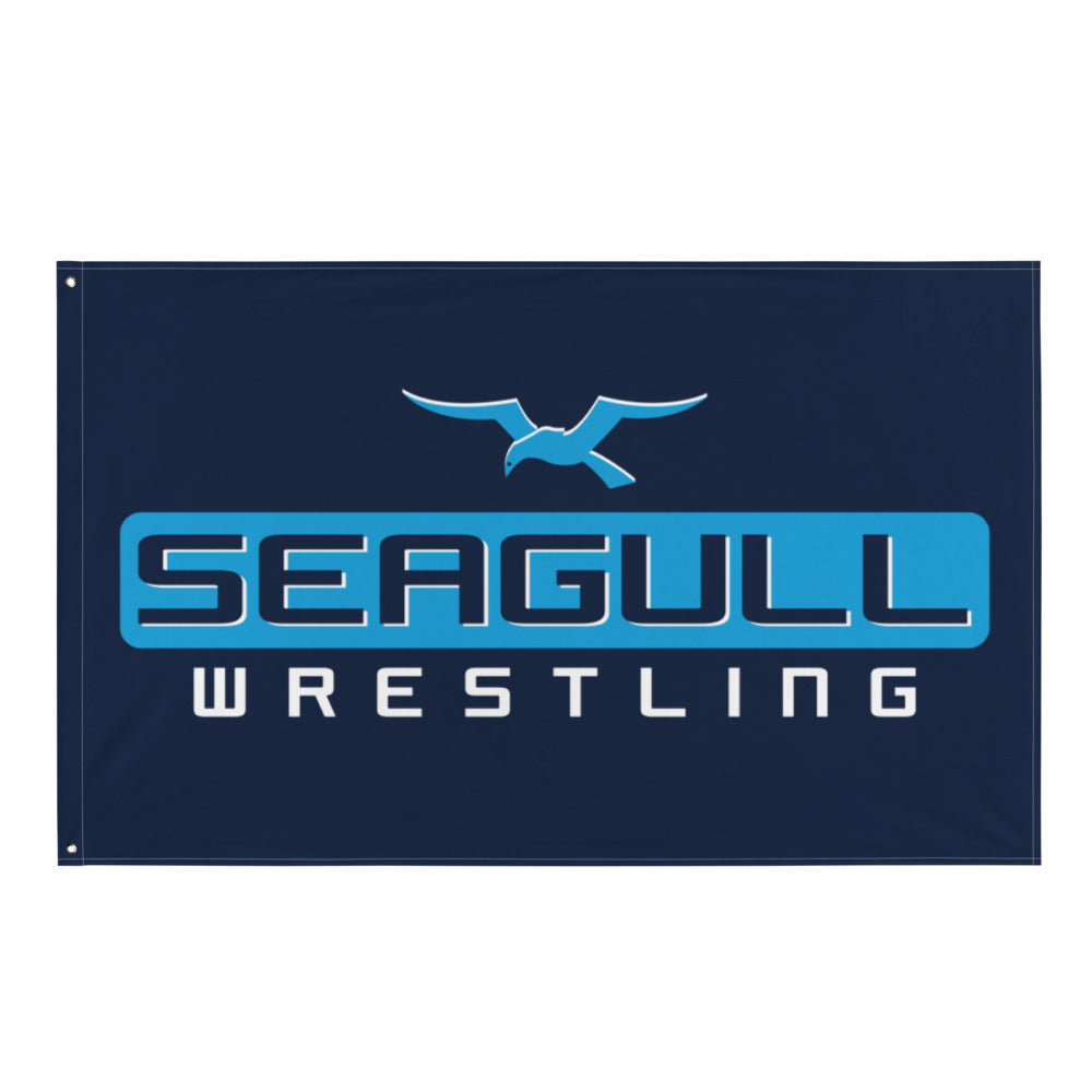 Seagull Wrestling Flag
