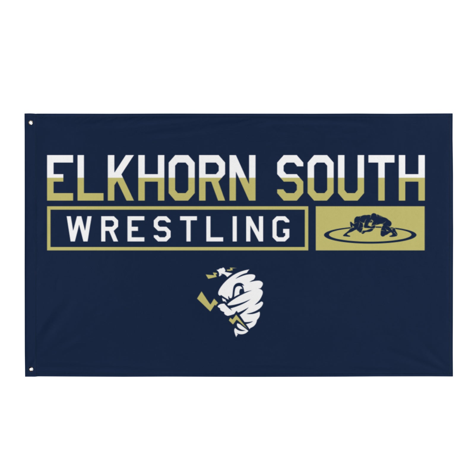 Elkhorn South Wrestling Flag